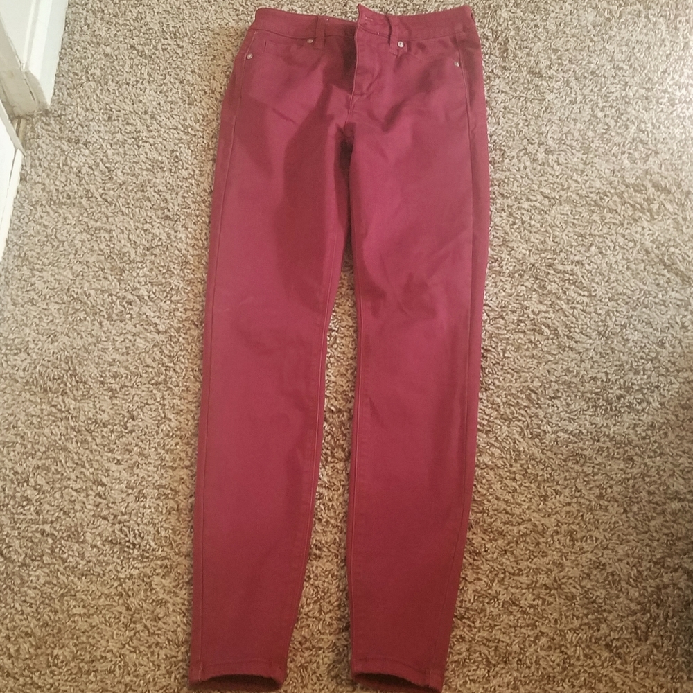 Wine Color pants